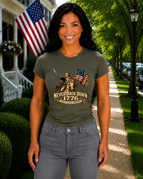 Never Back Down - Continental Horseman – 1776