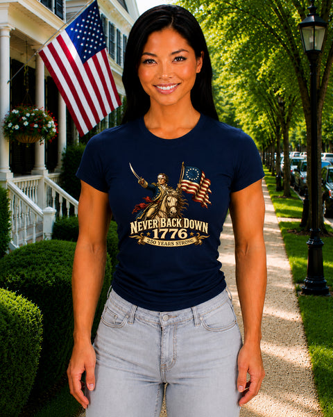 Never Back Down - Continental Horseman – 1776