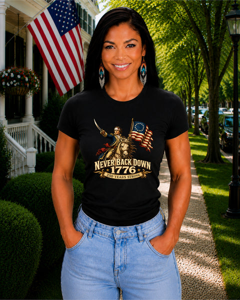 Never Back Down - Continental Horseman – 1776