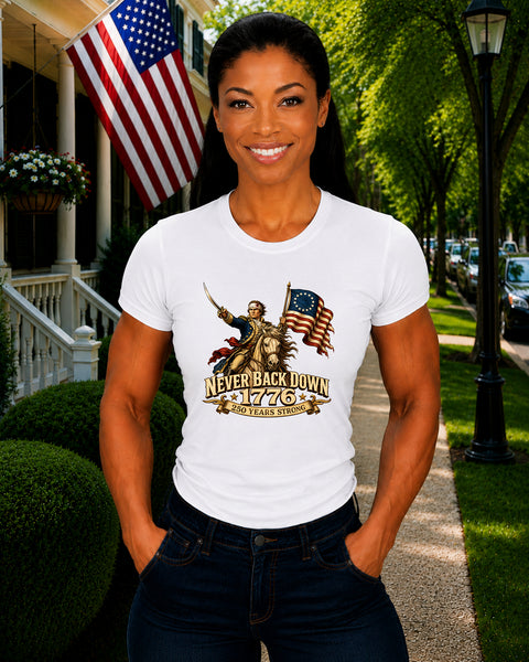 Never Back Down - Continental Horseman – 1776