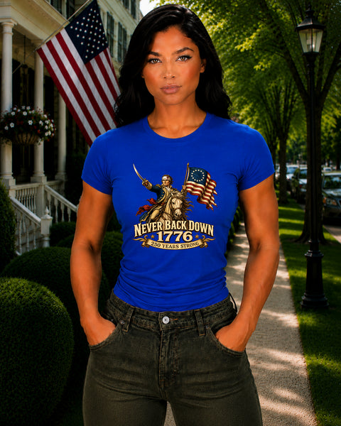 Never Back Down - Continental Horseman – 1776