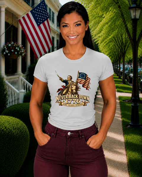 Never Back Down - Continental Horseman – 1776