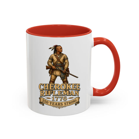Cherokee Rifleman Coffee Mug – 1776 Heritage Design