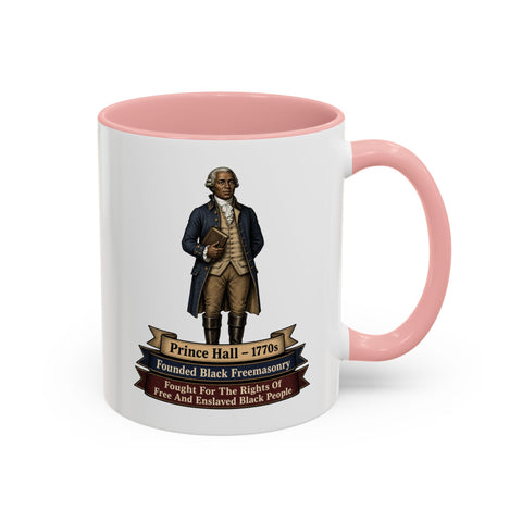 Prince Hall 1770s Commemorative Coffee Mug — Founded Black Freemasonry
