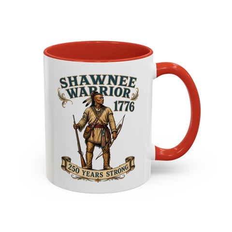 Shawnee Warrior Coffee Mug — 250 Years Anniversary Edition