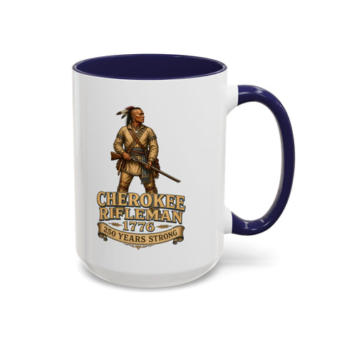 Cherokee Rifleman Coffee Mug – 1776 Heritage Design