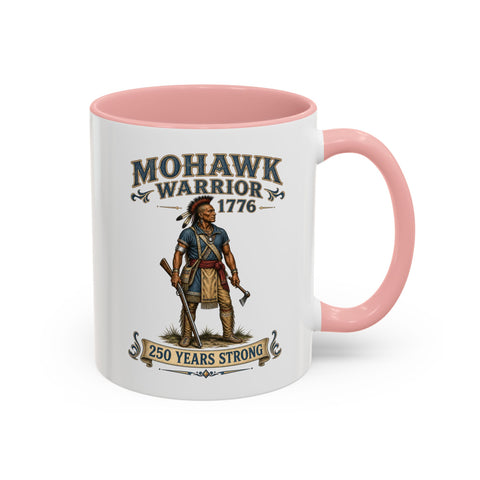 Mohawk Warrior Coffee Mug – 1776 Heritage Design
