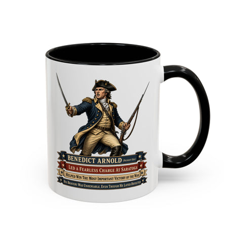 Benedict Arnold 1776 Mug – Hero of Saratoga Coffee Mug