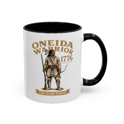 Oneida Warrior Coffee Mug – 1776 Heritage Design