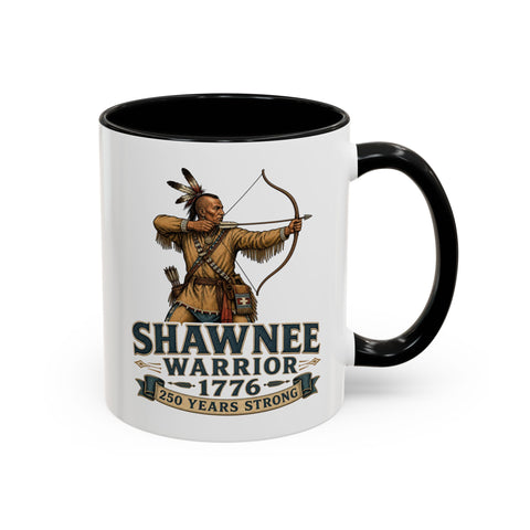 Shawnee Warrior Coffee Mug — 1776 Heritage Design