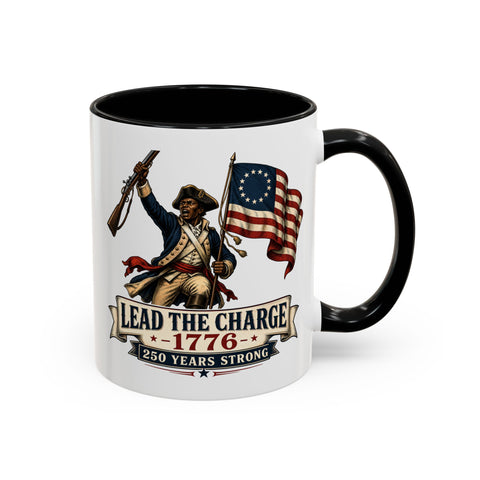 Lead the Charge 1776 Coffee Mug — Patriotic Revolutionary War