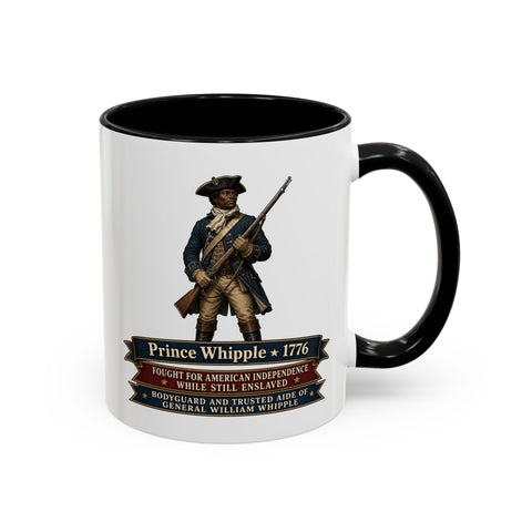 Prince Whipple 1776 Coffee Mug — Fought For American Independence While Enslaved