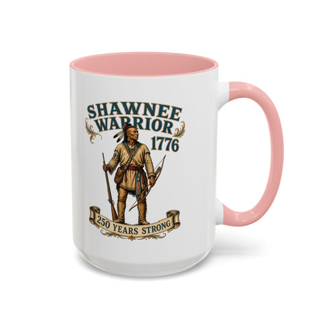Shawnee Warrior Coffee Mug — 250 Years Anniversary Edition