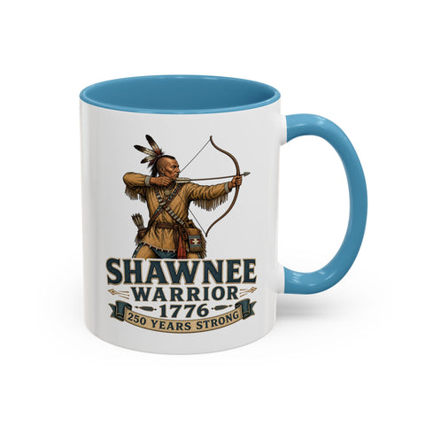 Shawnee Warrior Coffee Mug — 1776 Heritage Design