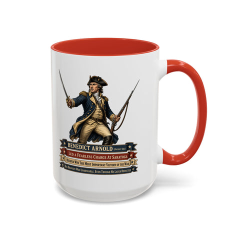 Benedict Arnold 1776 Mug – Hero of Saratoga Coffee Mug