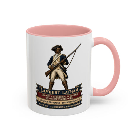 Lambert Latham Revolutionary Soldier Coffee Mug — Extraordinary Courage Against Impossible Odds