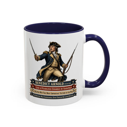Benedict Arnold 1776 Mug – Hero of Saratoga Coffee Mug