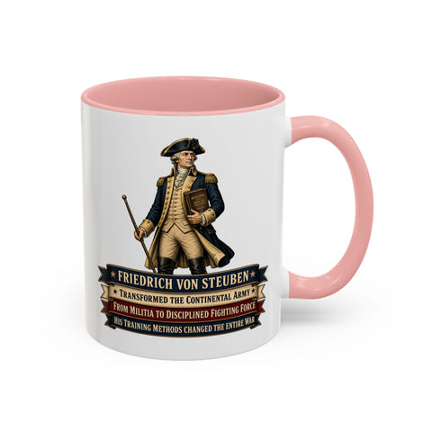 Friedrich von Steuben – Patriotic 250th Anniversary Coffee Mug