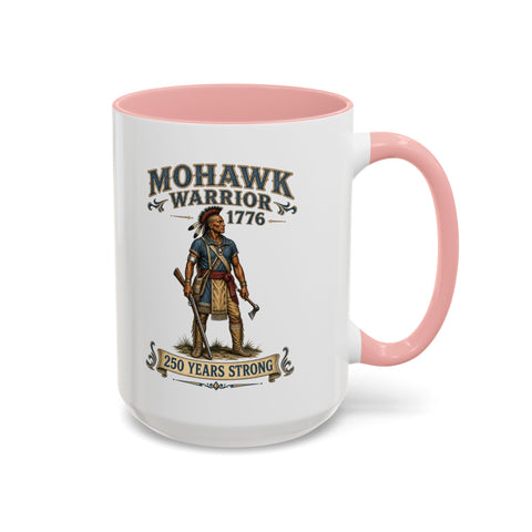 Mohawk Warrior Coffee Mug – 1776 Heritage Design
