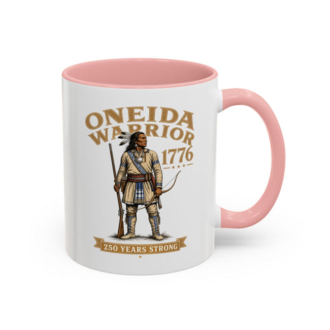 Oneida Warrior Coffee Mug – 1776 Heritage Design