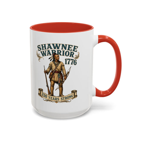 Shawnee Warrior Coffee Mug — 250 Years Anniversary Edition