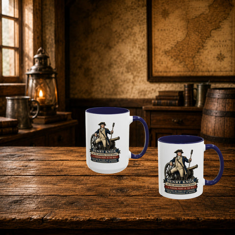 Henry Knox History Coffee Mug — Patriotic 250th Anniversary Coffee Mug