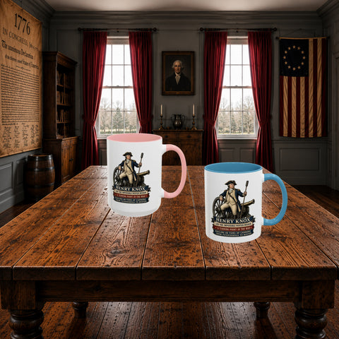 Henry Knox History Coffee Mug — Patriotic 250th Anniversary Coffee Mug