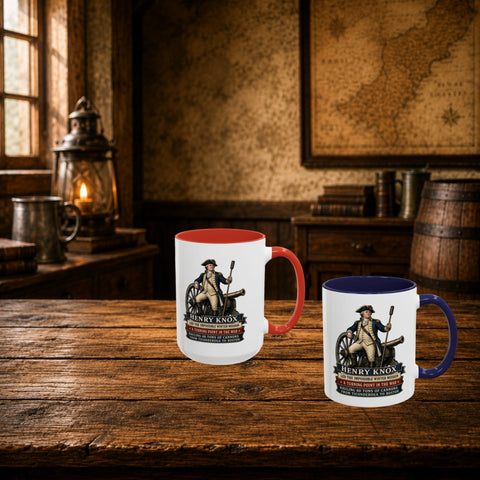 Henry Knox History Coffee Mug — Patriotic 250th Anniversary Coffee Mug