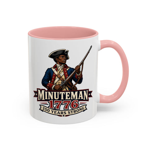 Minuteman 1776 Coffee Mug — Patriotic Revolutionary War 250 Years