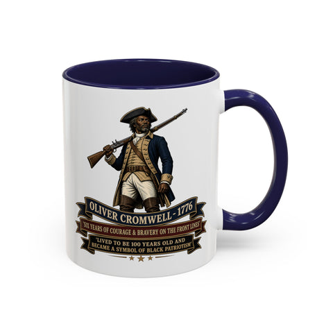 Oliver Cromwell 1776 Coffee Mug — 6 Years Of Courage & Bravery On The Front Lines