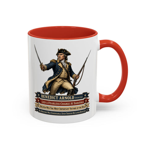 Benedict Arnold 1776 Mug – Hero of Saratoga Coffee Mug