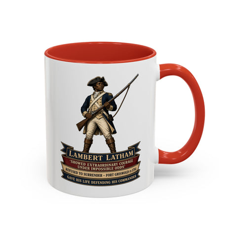 Lambert Latham Revolutionary Soldier Coffee Mug — Extraordinary Courage Against Impossible Odds