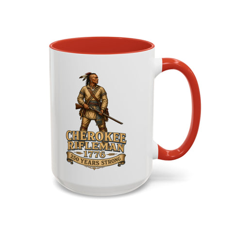 Cherokee Rifleman Coffee Mug – 1776 Heritage Design