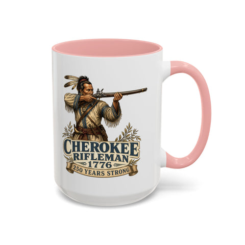 Cherokee Rifleman 1776 Coffee Mug — 250 Years Anniversary Edition