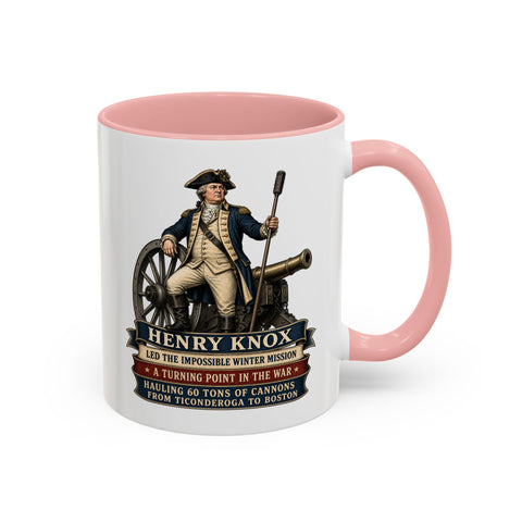 Henry Knox History Coffee Mug — Patriotic 250th Anniversary Coffee Mug