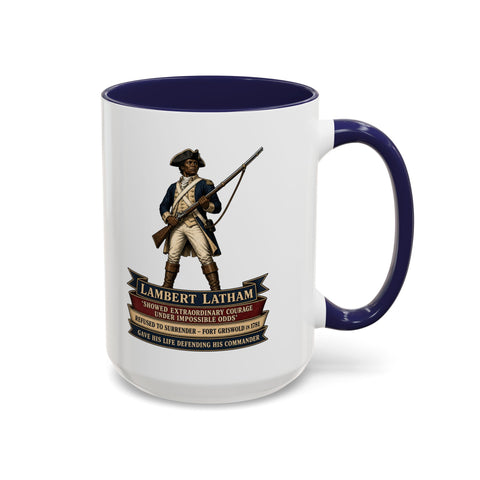 Lambert Latham Revolutionary Soldier Coffee Mug — Extraordinary Courage Against Impossible Odds