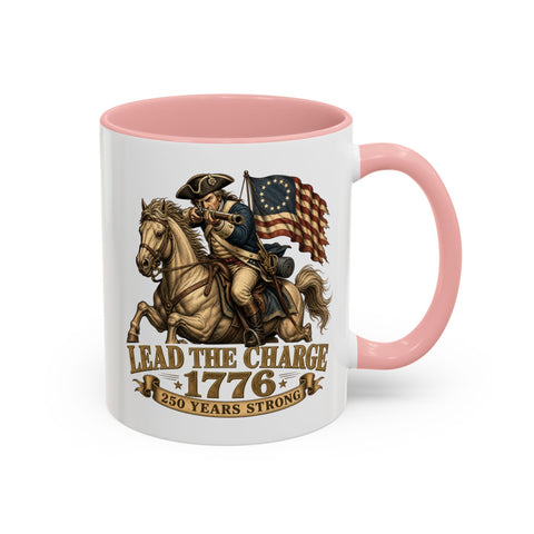 Lead the Charge 1776 Mug (Mounted Edition) – 250th Anniversary Gift