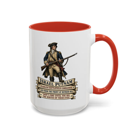 Israel Putnam Revolutionary Coffee Mug — Patriotic 250th Anniversary Coffee Mug