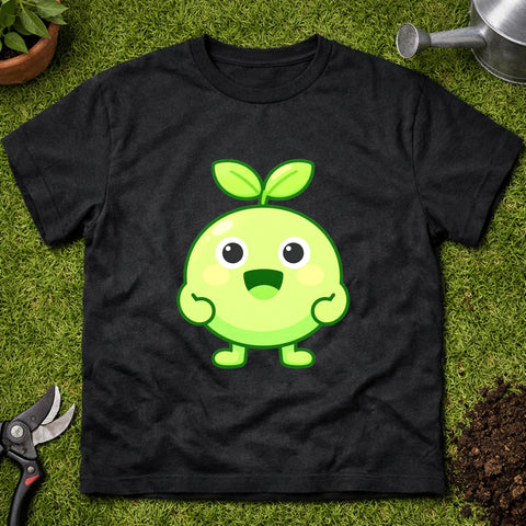 Kawaii Plant Character for Positive & Happy Vibes | Unisex Gildan 6400
