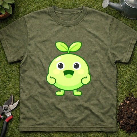Kawaii Plant Character for Positive & Happy Vibes | Unisex Gildan 6400