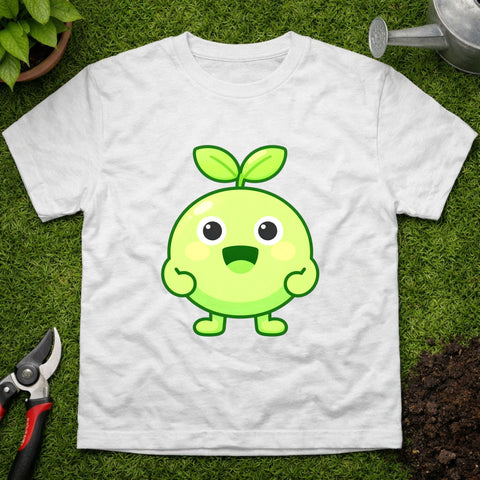Kawaii Plant Character for Positive & Happy Vibes | Unisex Gildan 6400