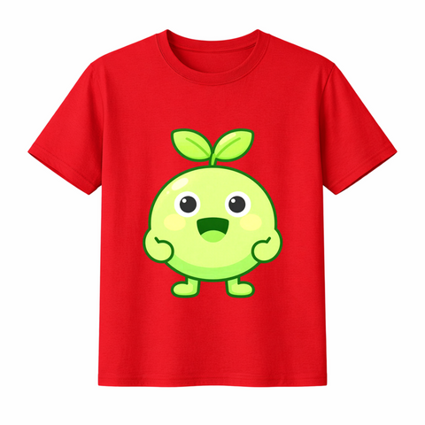 Kawaii Plant Character for Positive & Happy Vibes | Unisex Gildan 6400