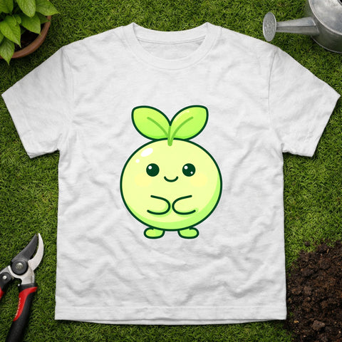 Kawaii Plant Character for Calm, Happy Vibes | Unisex Gildan 6400