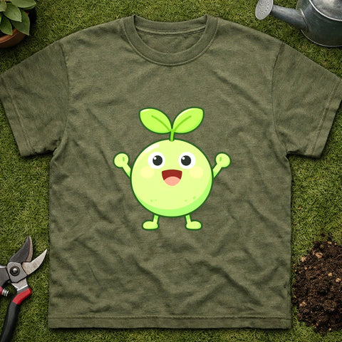 Cute Kawaii Plant Character for Fun & Positive Energy | Unisex Gildan 6400