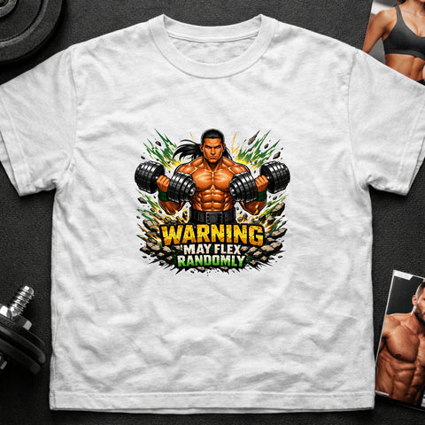 **“Warning May Flex Randomly” – Native American Male Dumbbells Edition**