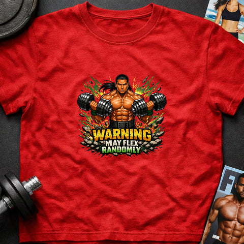 **“Warning May Flex Randomly” – Native American Male Dumbbells Edition**