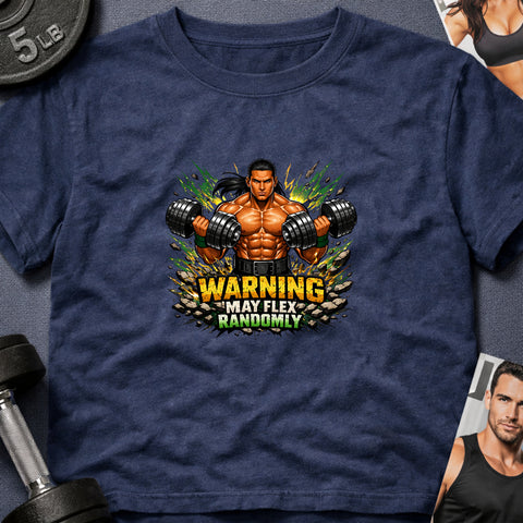 **“Warning May Flex Randomly” – Native American Male Dumbbells Edition**