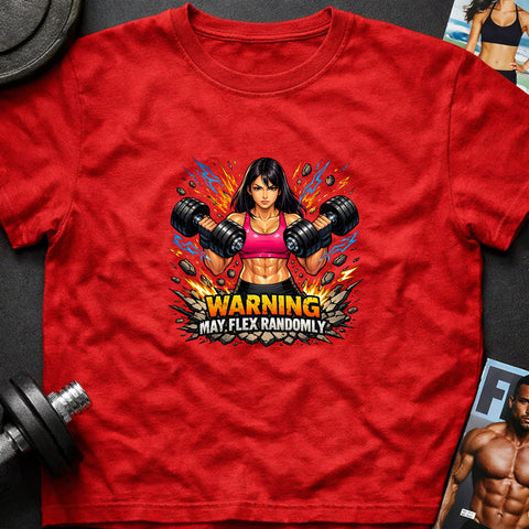 **“Warning May Flex Randomly” – Asian Female Dumbbells Edition**