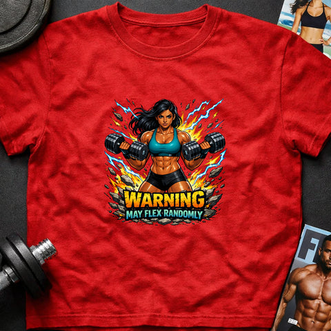 **“Warning May Flex Randomly” – South Asian Female Dumbbells Edition**