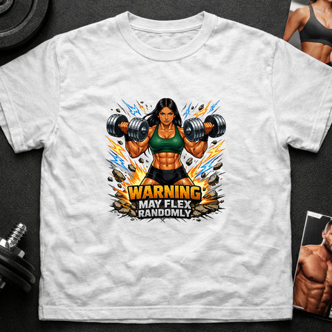**“Warning May Flex Randomly” – Native American Female Dumbbells Edition**